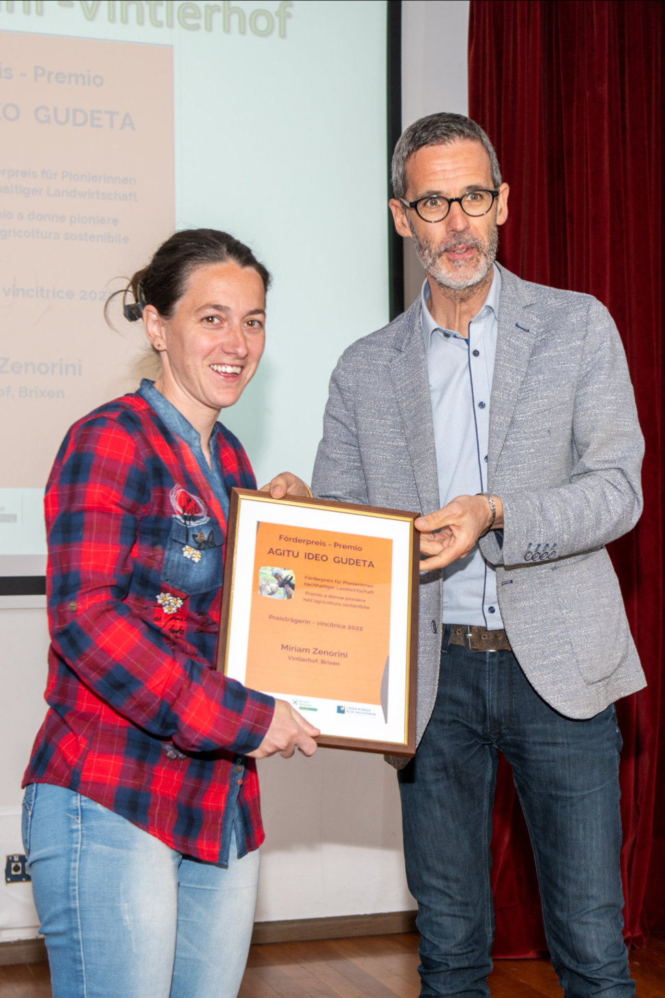 premiazione premio a donne pioniere agricoltura sostenibile