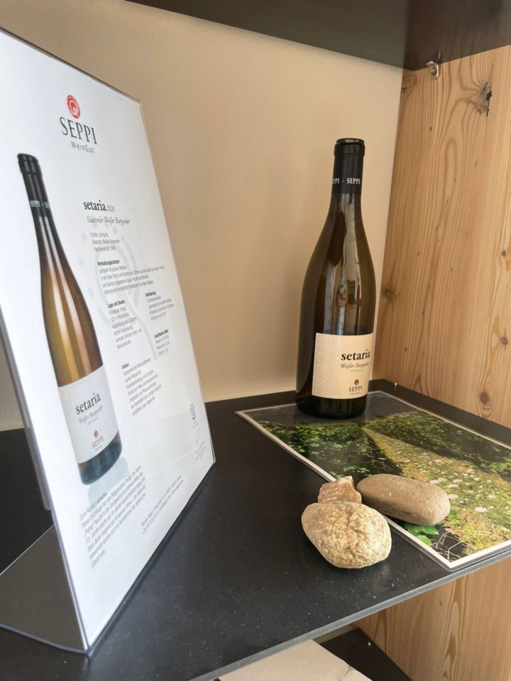 Weinflasche Weingut Seppi