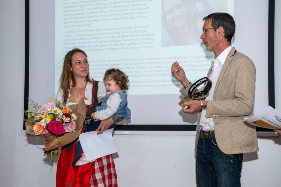 Preisträgerin Nathalie Schwienbacher 