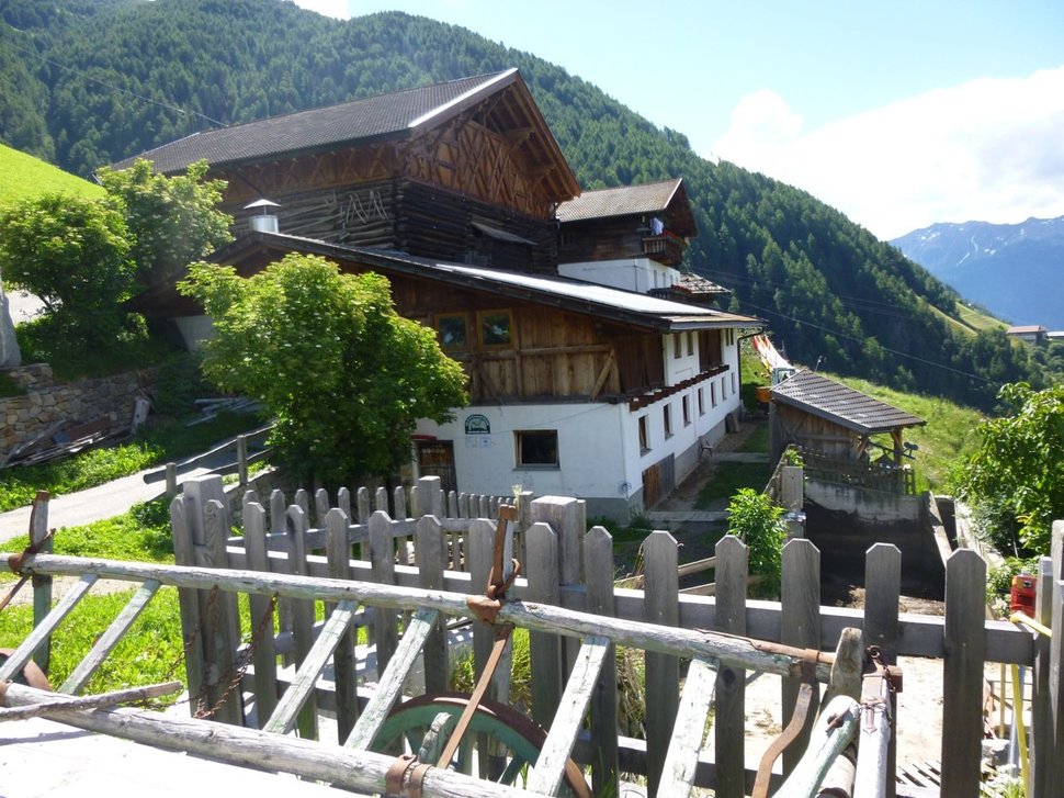 Der Oberperflhof im Schnalstal (Katharinaberg)