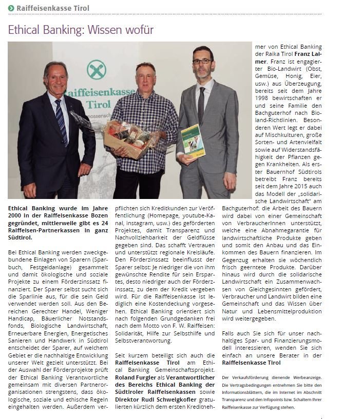 Raiffeisenkasse Tirol Raiffeisenkasse Tirol