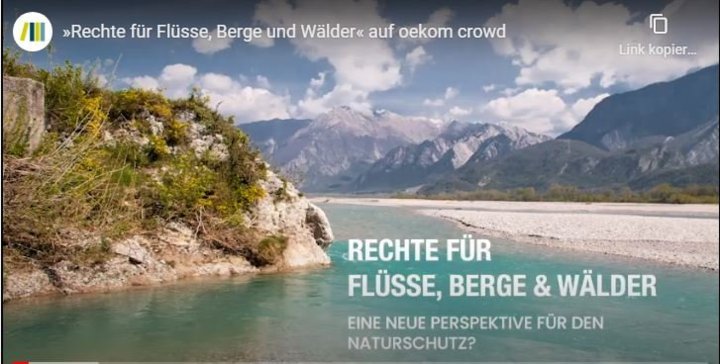 Crowdfunding für ein Buch zu den Rechten der Natur 