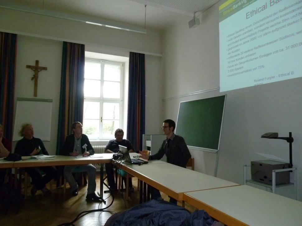 Vorstellung von Ethical Banking in Salzburg Vorstellung von Ethical Banking in Salzburg