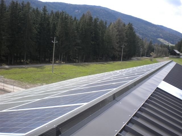 Impianto fotovoltaico sul tetto