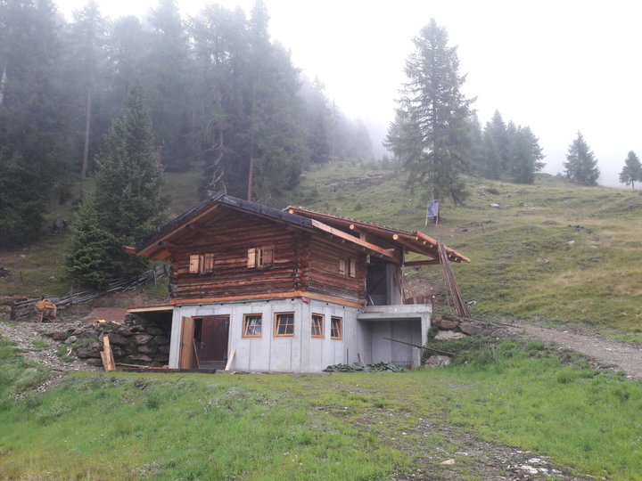 die neue Almhütte die neue Almhütte