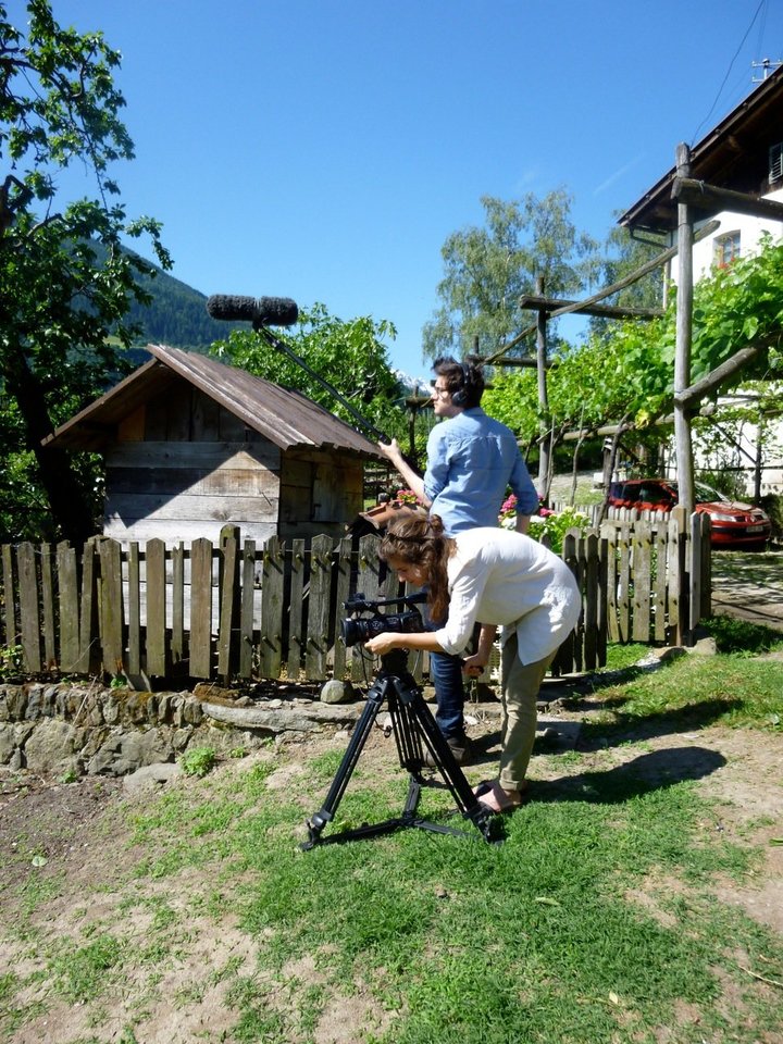 La troupe al lavoro