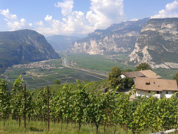 Vista su Salorno Vista su Salorno