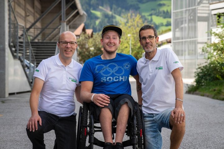 Erwin (cassa Raiffeisen Valle Isarco), Nils e Roland (Ethical Banking) Erwin (cassa Raiffeisen Valle Isarco), Nils e Roland (Ethical Banking)