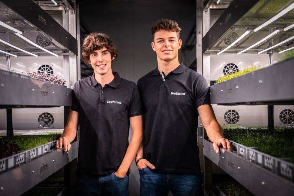 Ulrich e Patrick - fondatori di profarms 